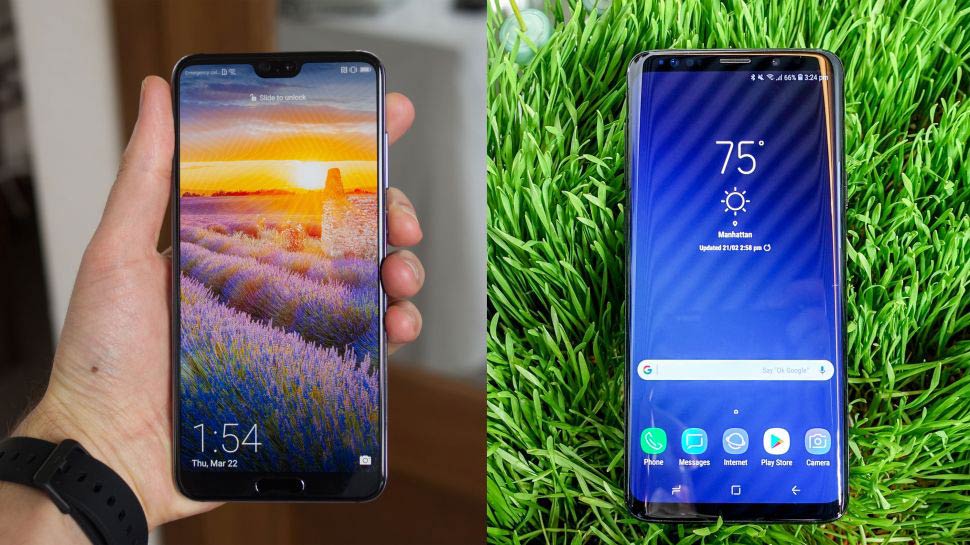 Huawei P20 Pro VS Galaxy S9 / مقایسه سامسونگ گلکسی S9 پلاس و هواوی P20 پرو