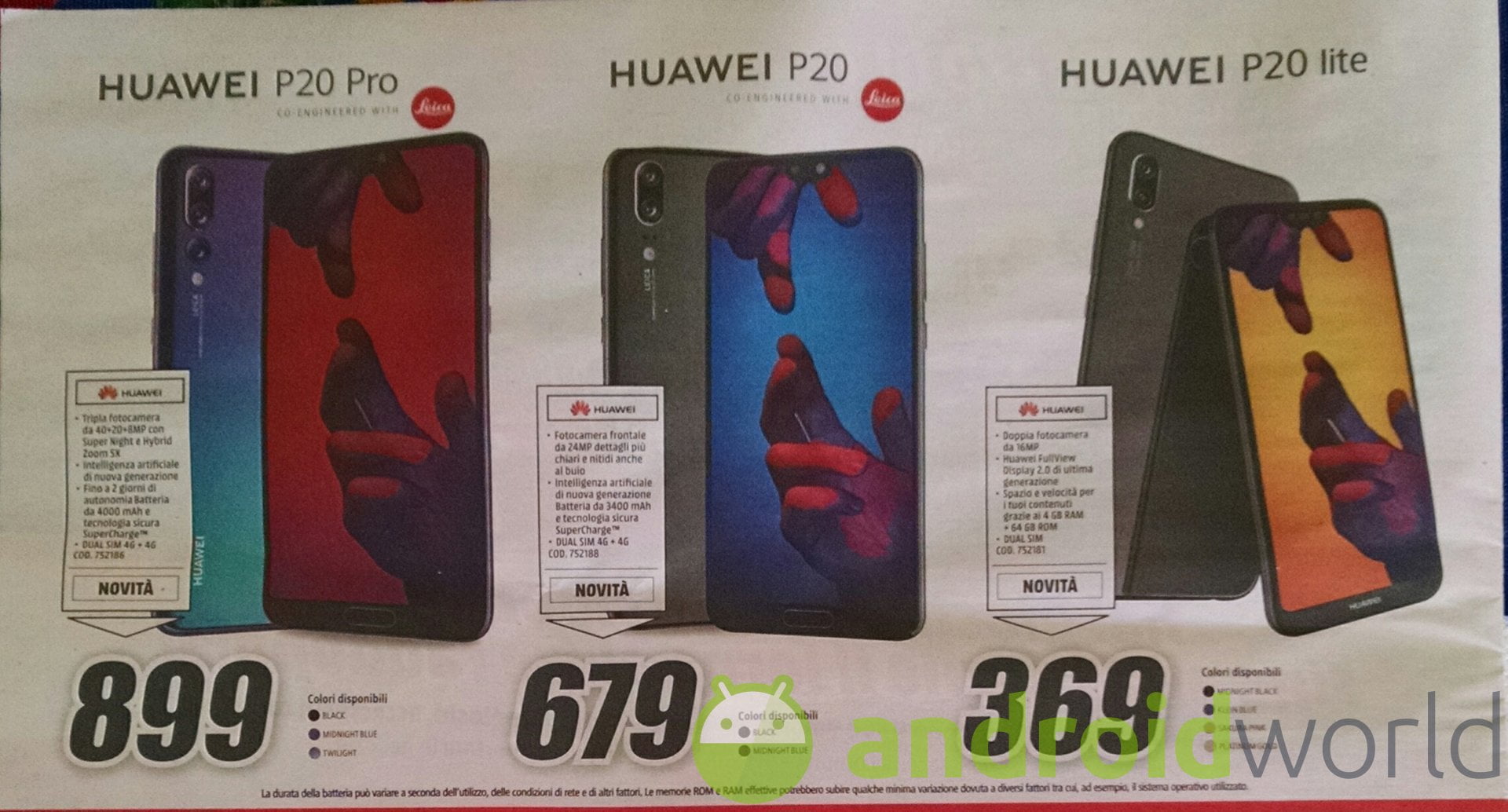 هواوی P20