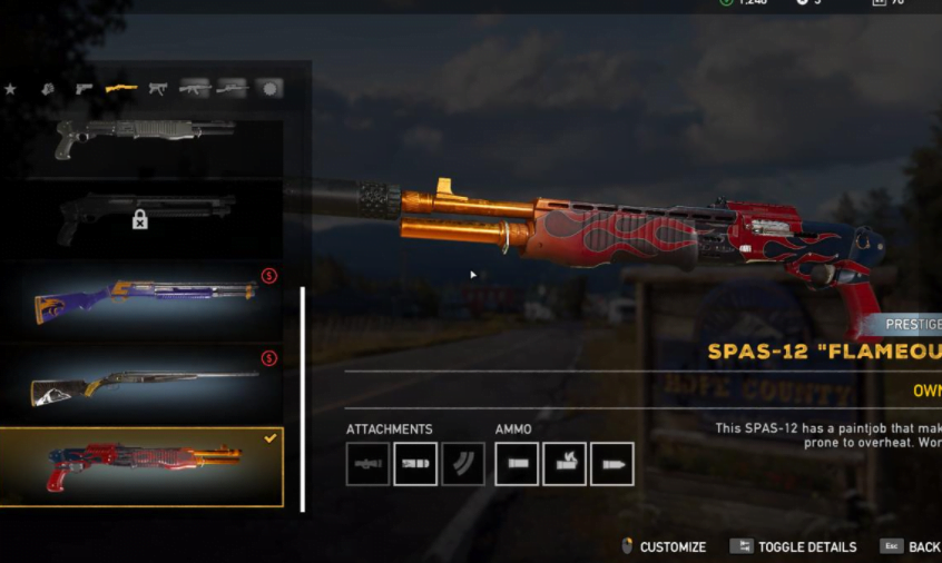 سلاح Far Cry 5