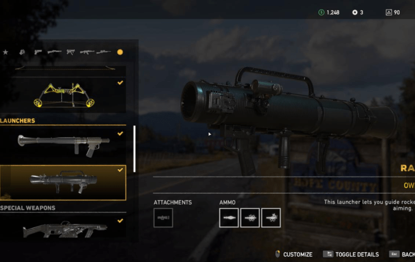 سلاح Far Cry 5