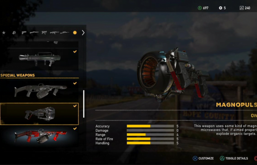 سلاح Far Cry 5