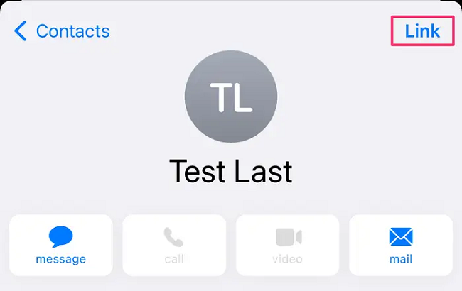 پاک کردن مخاطبین مشابه در IOS