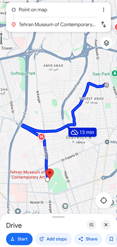 استفاده از گوگل مپ آفلاین