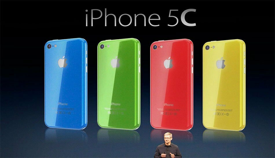plastic iPhone 5c