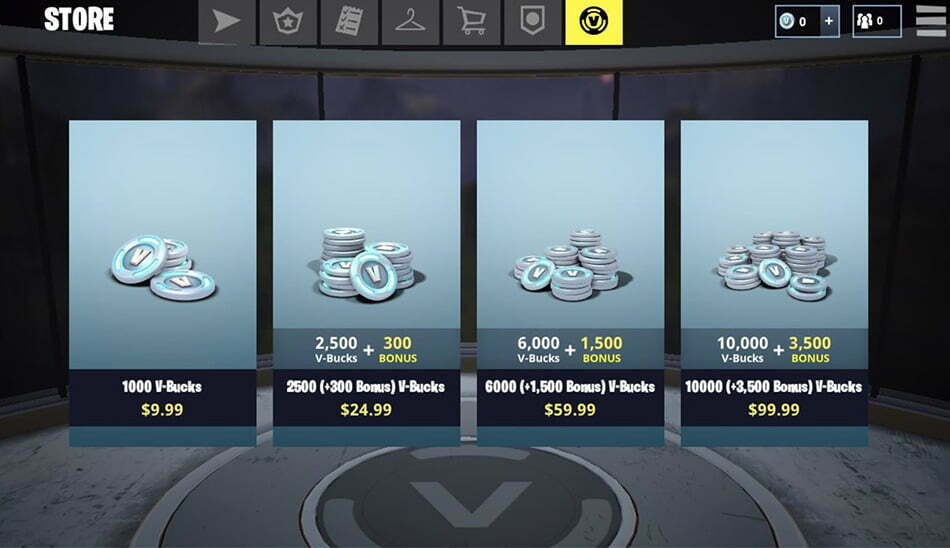 Fortnite V-Bucks