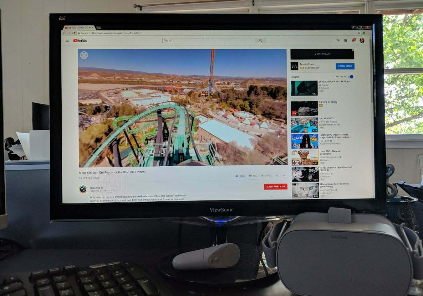 استفاده از هدست آکیولس گو