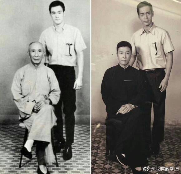 bruce lee ip man / بروس لی و بازیگر فیلم ایپ من