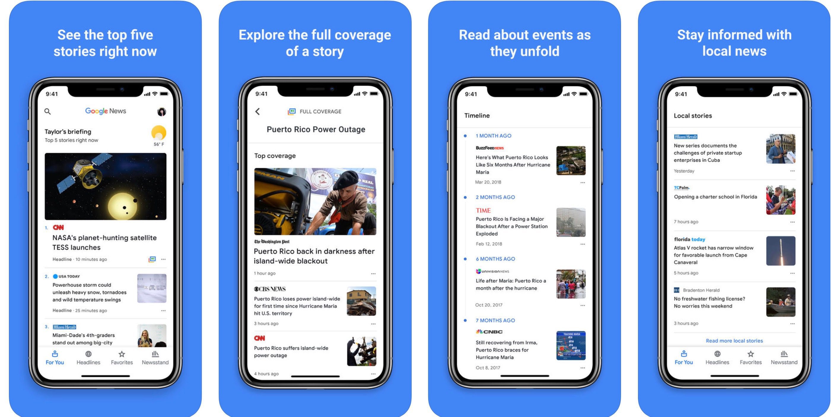 اپلیکیشن اخبار گوگل / google news