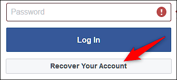 پسورد فیسبوک / facebook password