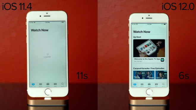 و ios 11 iOS 12