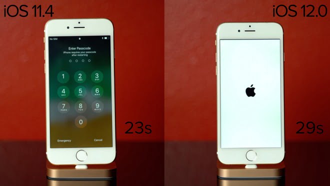 ios 12 در آیفون 6