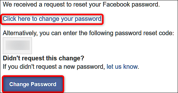 پسورد فیسبوک / facebook password