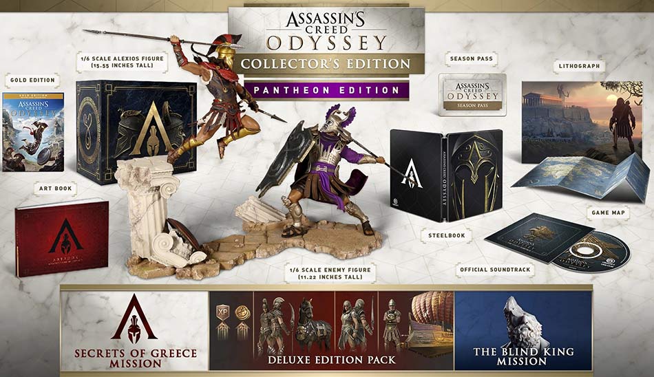 Assassin's-Creed-Odyssey-Collector’s-Pantheon-Edition