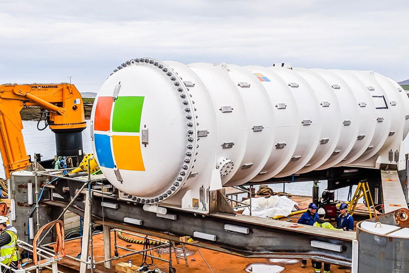 Microsoft datacenter / مراکز داده شناور مایکروسافت