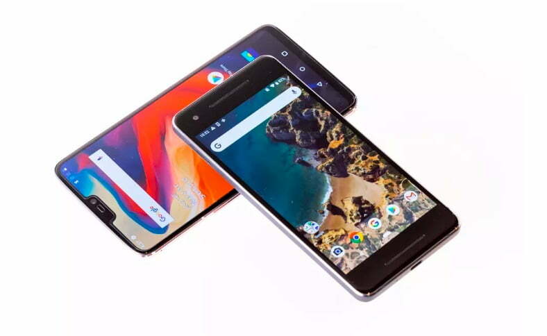 مقایسه وان پلاس 6 و گوگل پیکسل 2