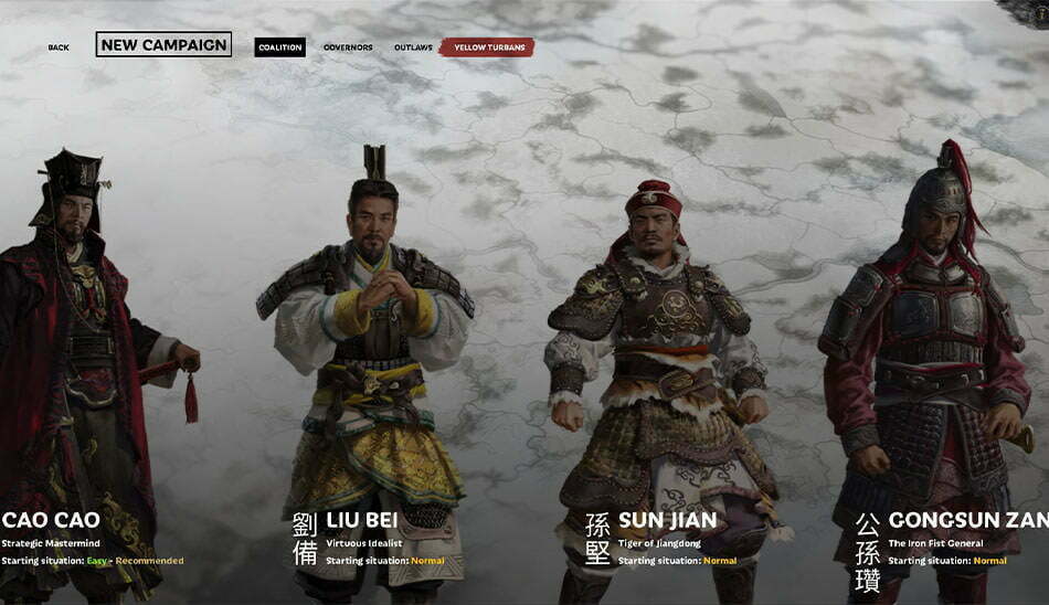 راهنمای بازی total war three kingdoms