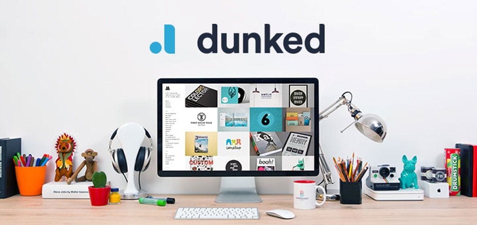 وب سایت بیلدر Dunked