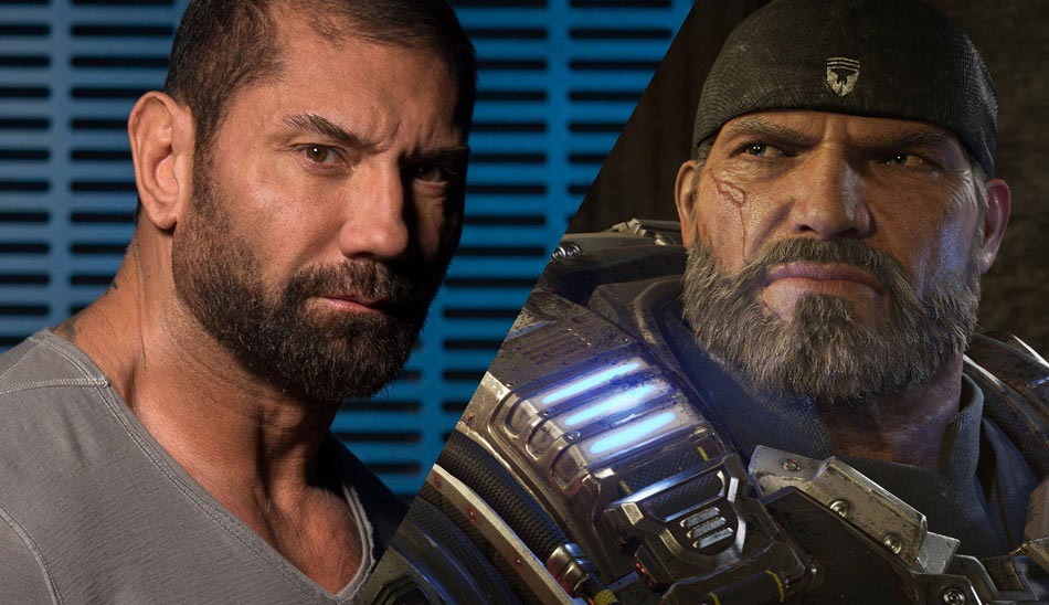 dave bautista / marcus fenix / دیو باتیستا در Gears Of War