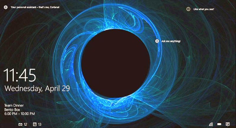 کورتانا ویندوز 10