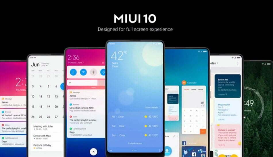 MIUI 10