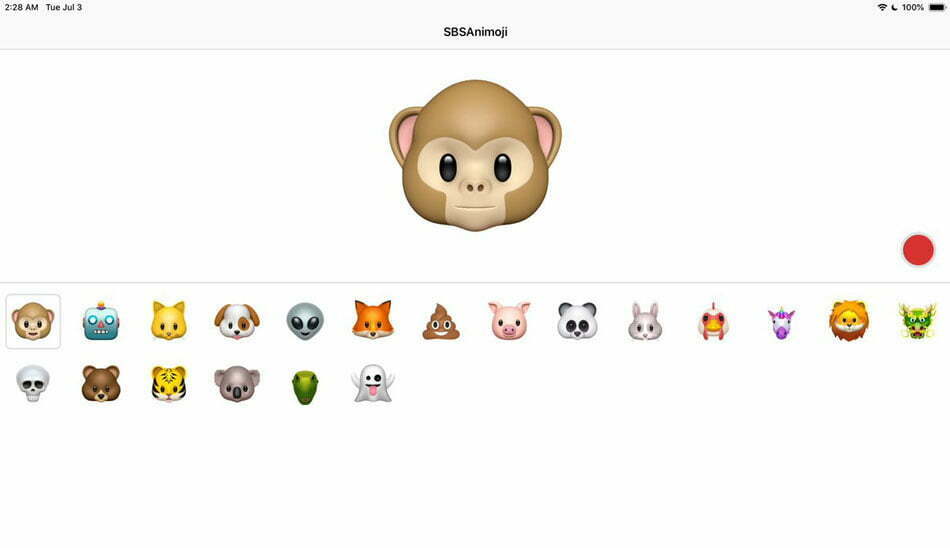 ایموجی آیپد Face ID