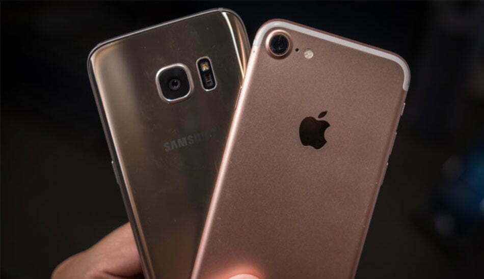 samsung galaxy s9 apple iphone x / سامسونگ گلکسی اس 9 اپل آیفون 10