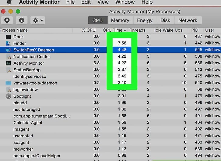 مصرف بالای CPU