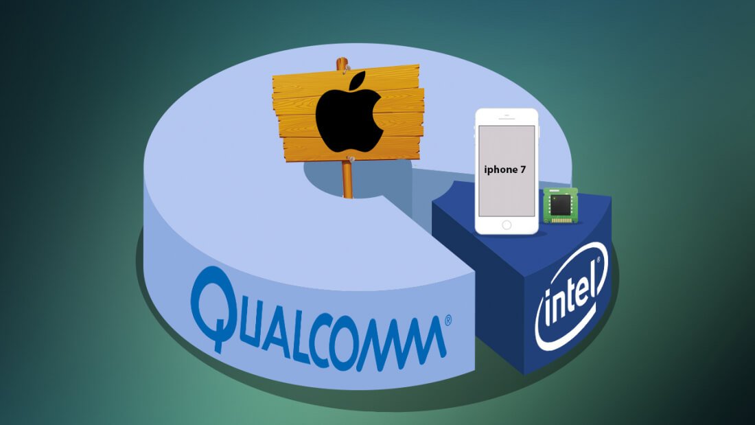 Apple-Qualcomm / اپل کوالکام آیفون اینتل