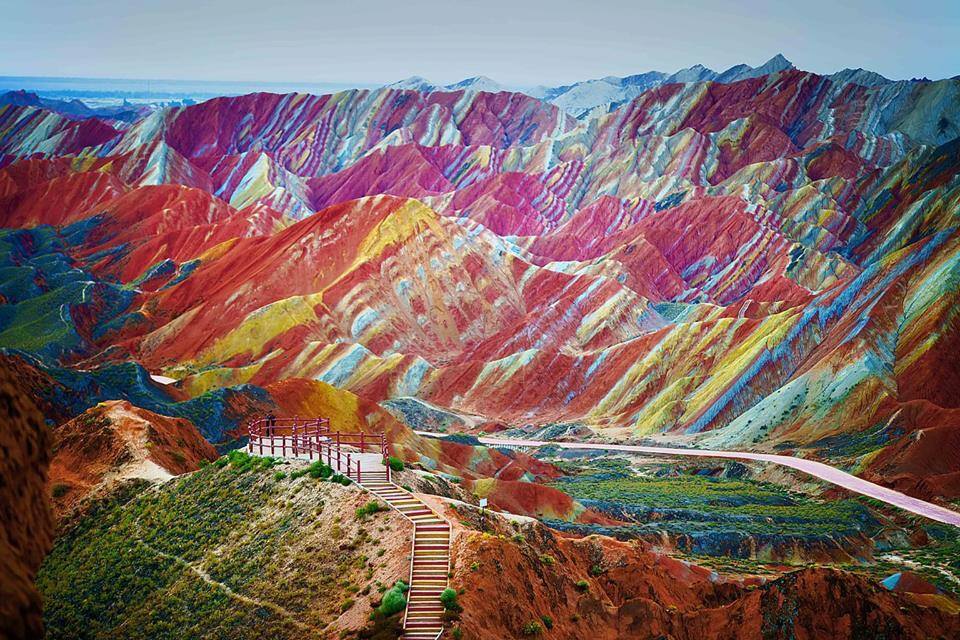 Zhangye Danxia Geopark, China/مکان‌های عجیب