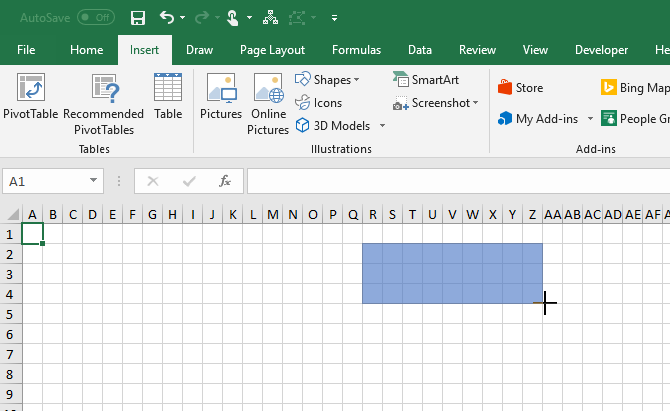 فلوچارت در اکسل / flowchart in excel