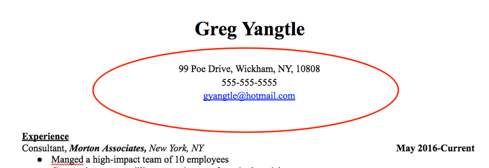 Resume