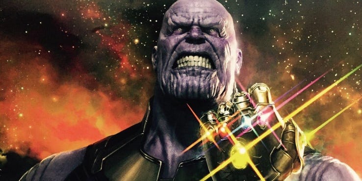 قویترین سلاح مارول / Infinity-Gauntlet-Thanos