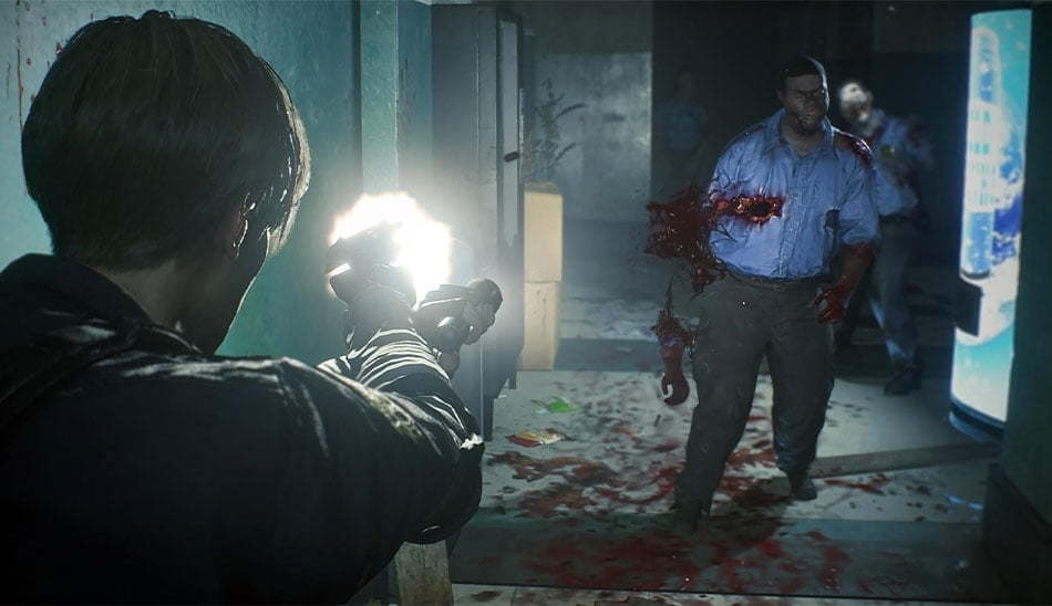بازی resident evil 2 remake گیم پلی