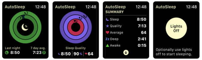 برنامه AutoSleep