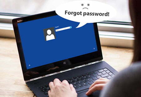 Forgotton password