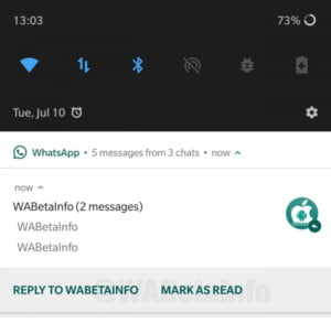 ویژگی جدید واتساپ