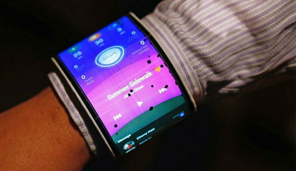 صفحه نمایش انعطاف پذیر / foldable phones