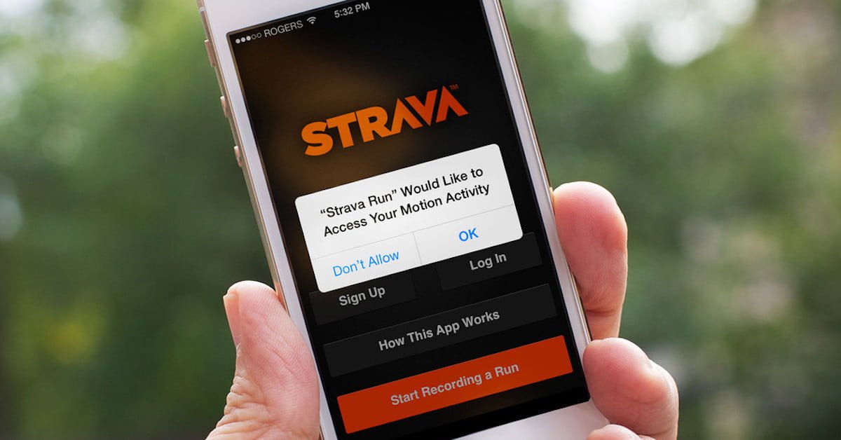 اپلیکیشن ردیاب سلامتی Strava