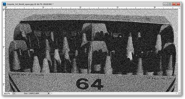Filter > Sketch > Reticulation