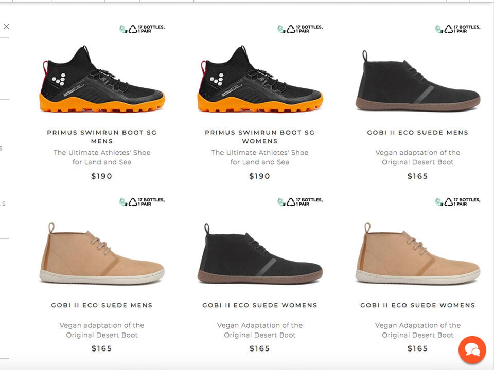 Vivobarefoot/محیط زیست