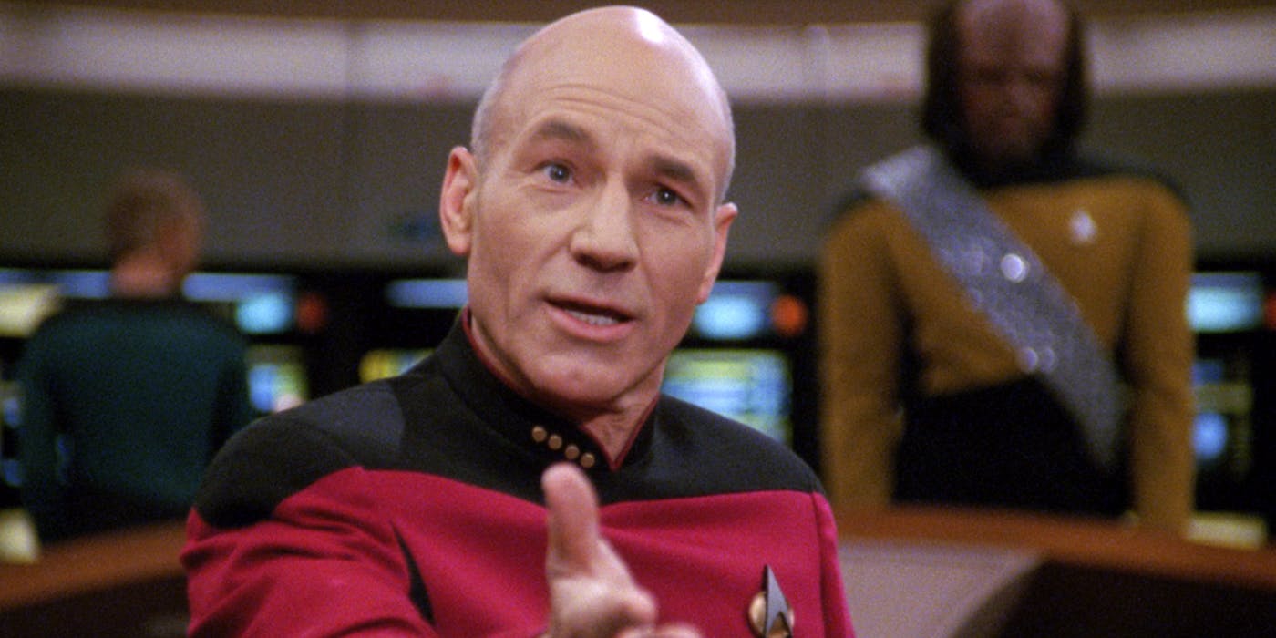 کاپیتان پیکارد در Star Trek TNG