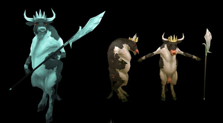 Cow King Diablo 2 / مرحله مخفی گاو در دیابلو