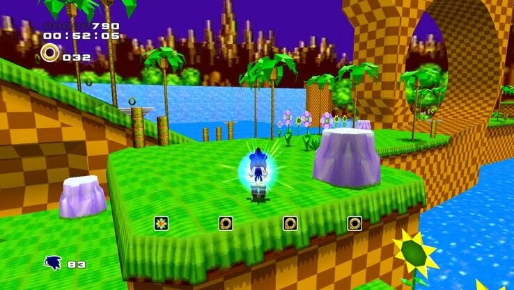 Green-Hill-Sonic / مرحله مخفی سونیک