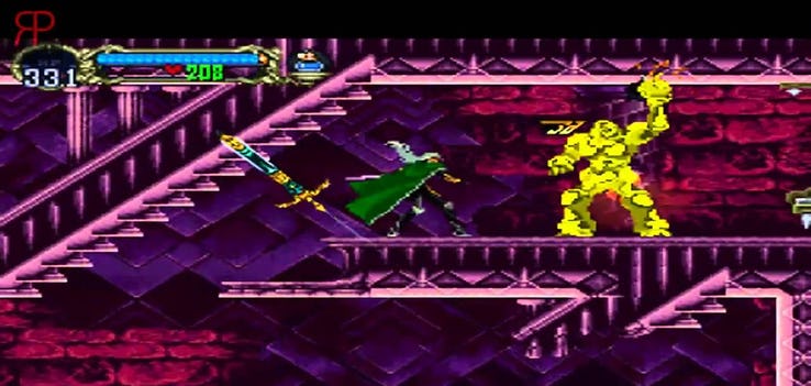Inverted-Castle-Castlevania / مرحله مخفی کسلوانیا