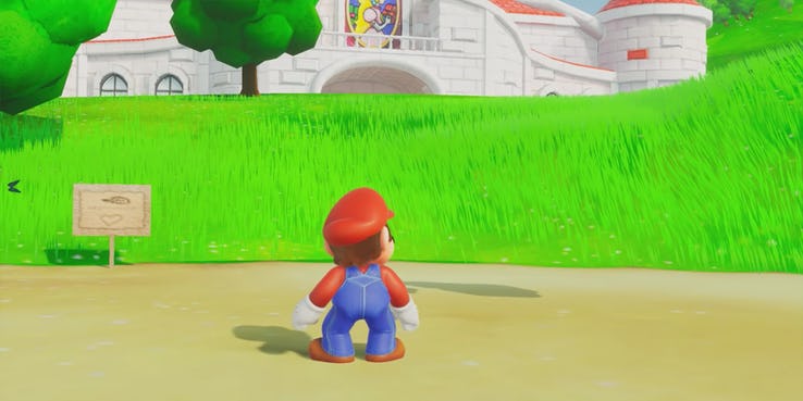 Super-Mario-64 / مکان مخفی بازی ماریو