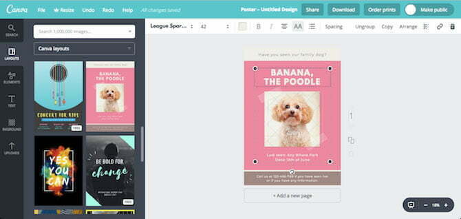 برنامه Canva