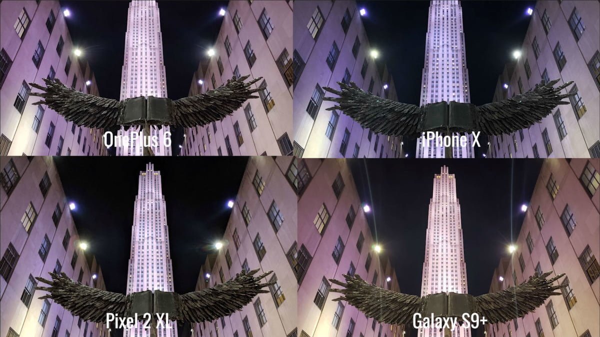 گلکسی S9 پلاس / وان پلاس 6 / پیکسل 2 ایکس ال / آیفون 10