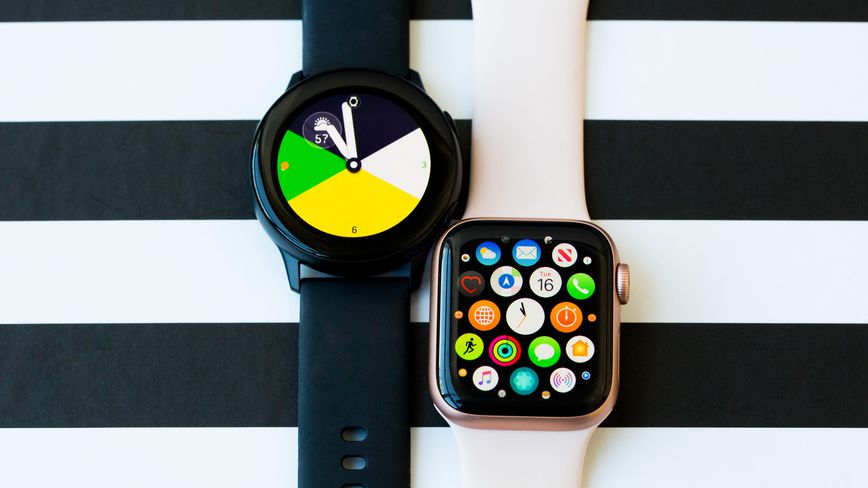 اپل واچ سامسونگ / galaxy-watch-vs-apple-watch