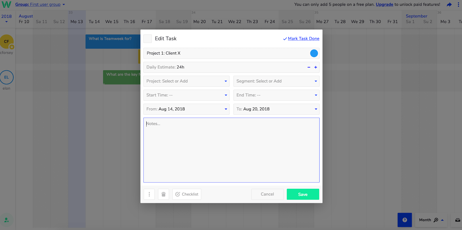 Project managment software