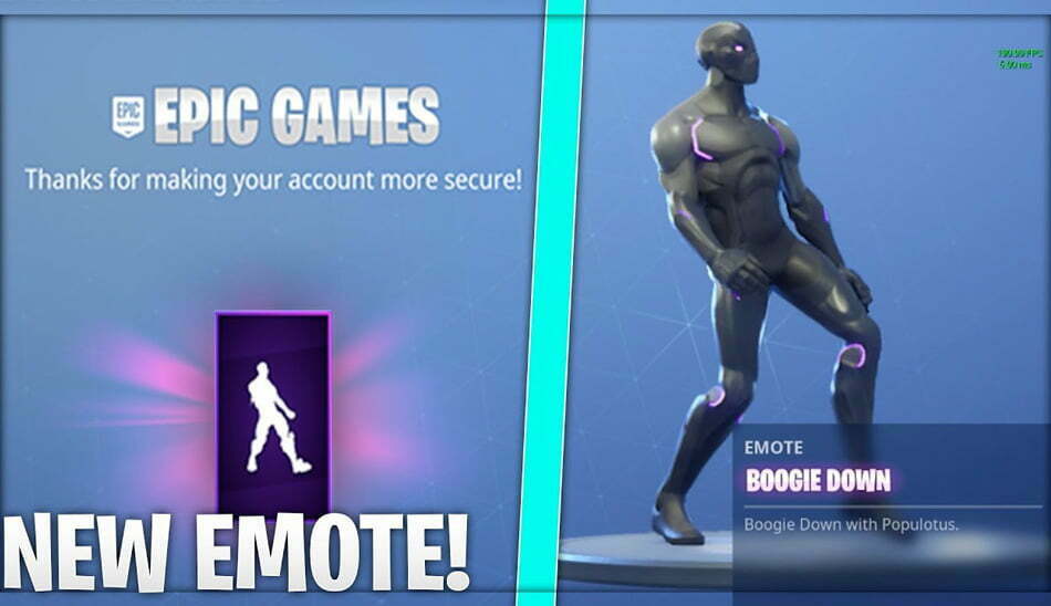 fortnite / احراز هویت دو عاملی